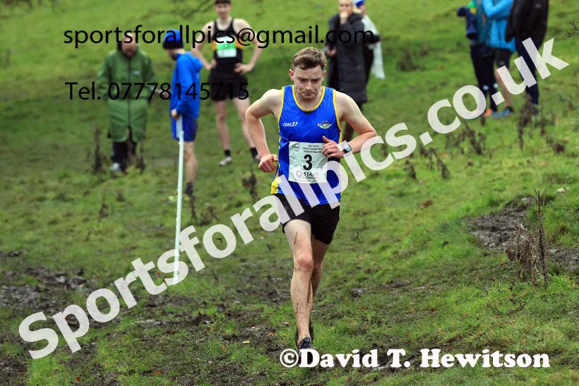 Senior mens 2023 NECAA Cross Country Relays, Thornley Hall Farm, Peterlee, County Durham. Photo: David T. Hewitson/Sports for All Pics